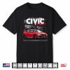 Civic Fk8 Type R Classic Jdm Cars Shirt