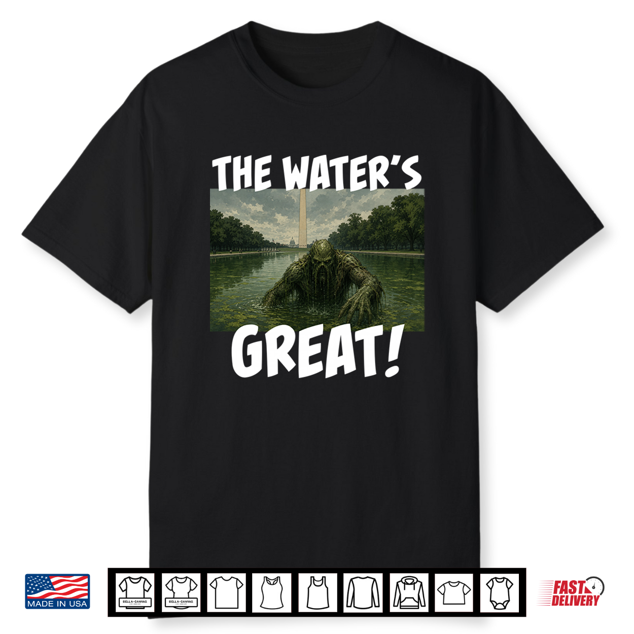 Funny Reflecting Pool Washington Dc Swamp Algae Performance Shirt Funny Reflecting Pool Washington Dc Swamp Algae Performance Shirt