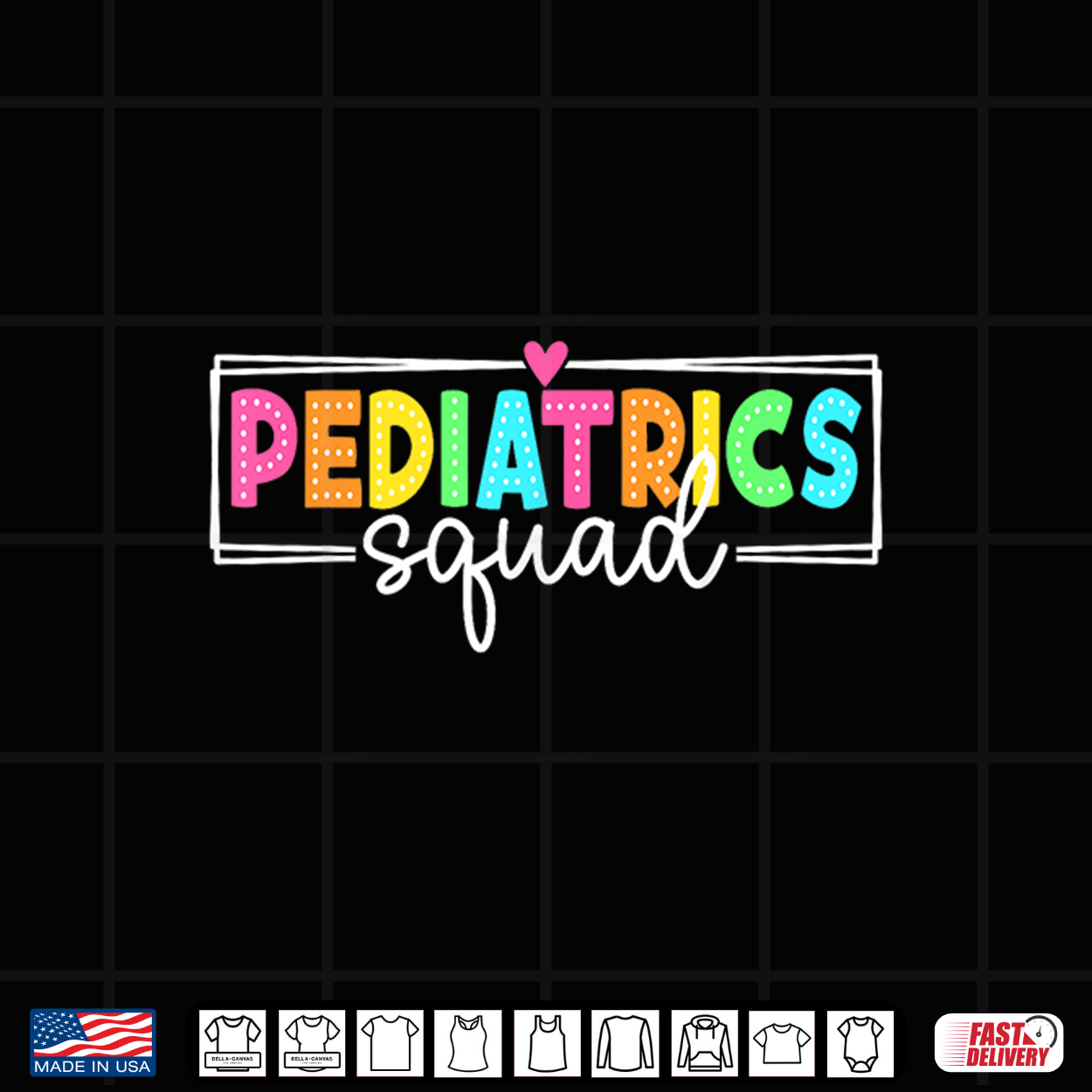 Pediatrics Squad Pediatric Nurse Peds Crew Shirt Pediatrics Squad Pediatric Nurse Peds Crew Shirt