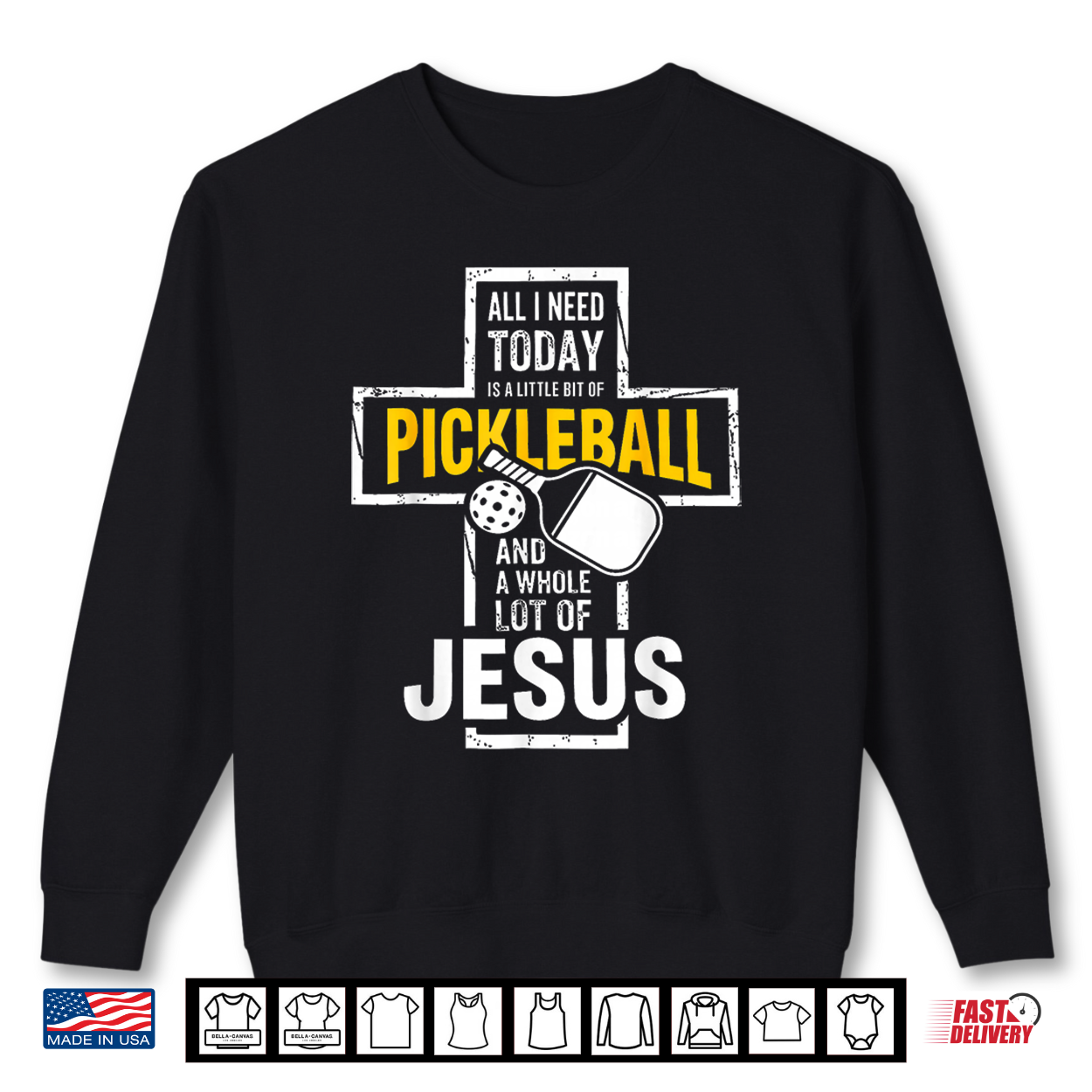 All I Need Today Is Pickleball And Jesus Christian Faith Shirt All I Need Today Is Pickleball And Jesus Christian Faith Shirt