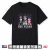 Siberian Husky Dog 250 Anniversary Usa 250Th 4Th Of July Shirt