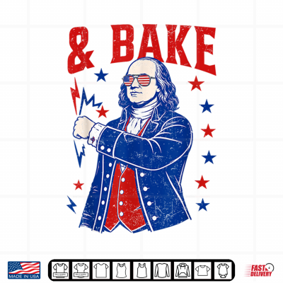 Design Funny Shake and Bake 4th of July Couple Matching Men Women Shirt