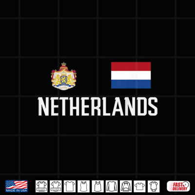 Design Netherlands Nederland Holland Dutch Men Women Kids Shirt