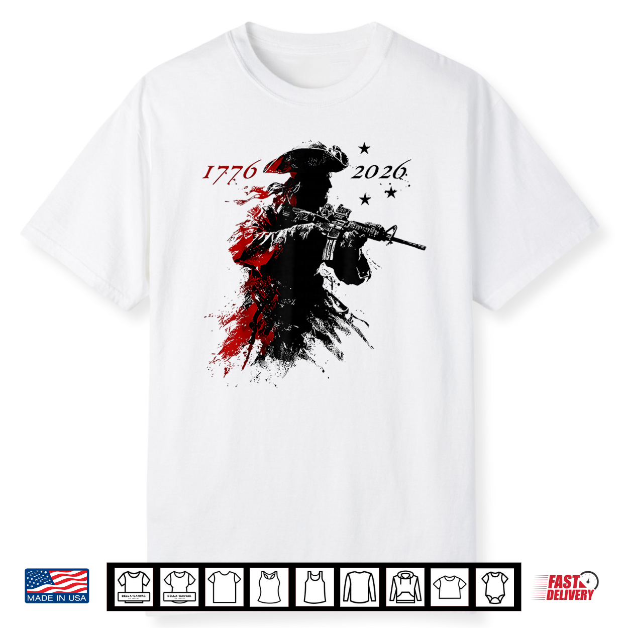 Revolutionary Soldier Us Flag Usa 250Th Anniversary Shirt Revolutionary Soldier Us Flag Usa 250Th Anniversary Shirt