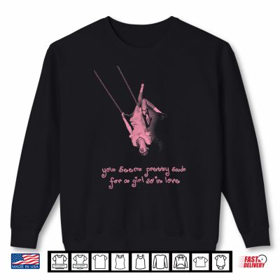 Official Olivia Rodrigo Pink Swing Shirt 2 Sweatshirt Official Olivia Rodrigo Pink Swing Shirt