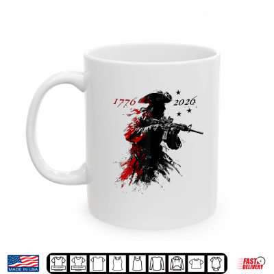 Revolutionary Soldier Us Flag Usa 250Th Anniversary Shirt 3 Mug Revolutionary Soldier US Flag USA 250th Anniversary Shirt