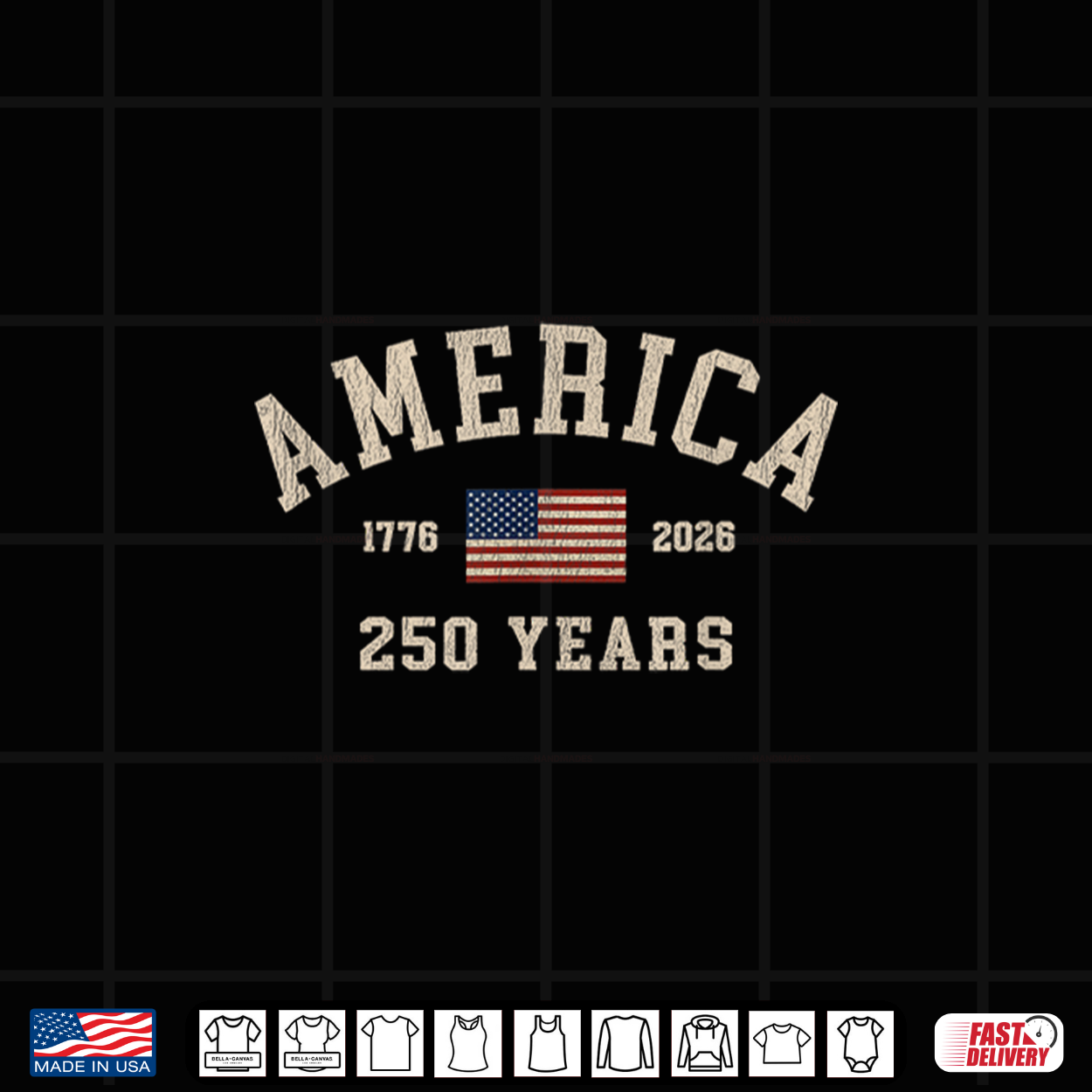 America 250 Years Usa United States Flag July 4Th 2026 1776 Shirt America 250 Years Usa United States Flag July 4Th 2026 1776 Shirt