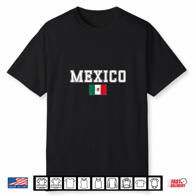 Mexican Flag For Men Women Bandera Mexicana Mexico Shirt