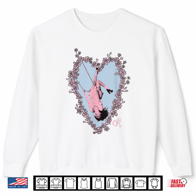 Sweatshirt Official Olivia Rodrigo Heart Swing Photo Shirt