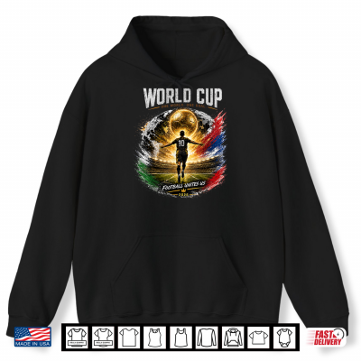 Hoodie Soccer WM World Cup 2026 Shirt