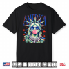 Statue Of Liberty Blowing Bubble Preppy Brushstroke Usa Shirt