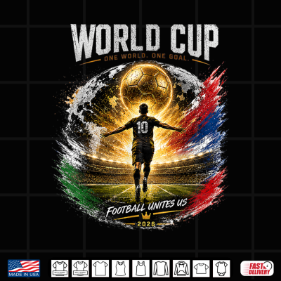 Design Soccer WM World Cup 2026 Shirt