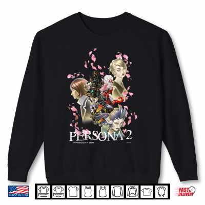 Atlus Persona 2 Innocent Sin Graphic Shirt 2 Sweatshirt ATLUS Persona 2 Innocent Sin Graphic Shirt