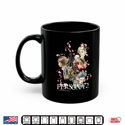 Atlus Persona 2 Innocent Sin Graphic Shirt 3 Mug ATLUS Persona 2 Innocent Sin Graphic Shirt