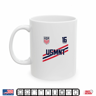 Alex Freeman 16 White Usmnt Officially Licensed Shirt 3 Mug Alex Freeman 16 White USMNT Officially Licensed Shirt