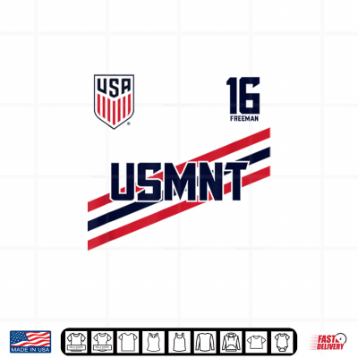 Alex Freeman 16 White Usmnt Officially Licensed Shirt 4 Design Alex Freeman 16 White USMNT Officially Licensed Shirt