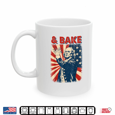 Mug Funny Bake Matching Couples 4th of July Joke Humor Men Women Shirt