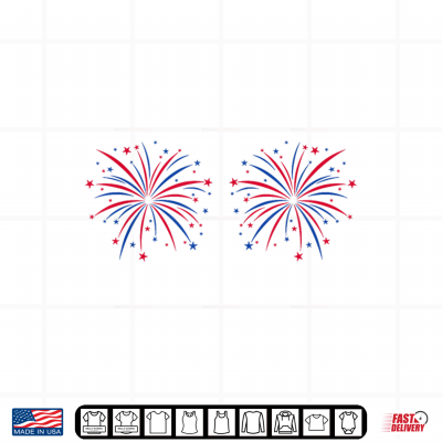 Design Im Just Here for The Fireworks Matching Couples 4th of July Shirt