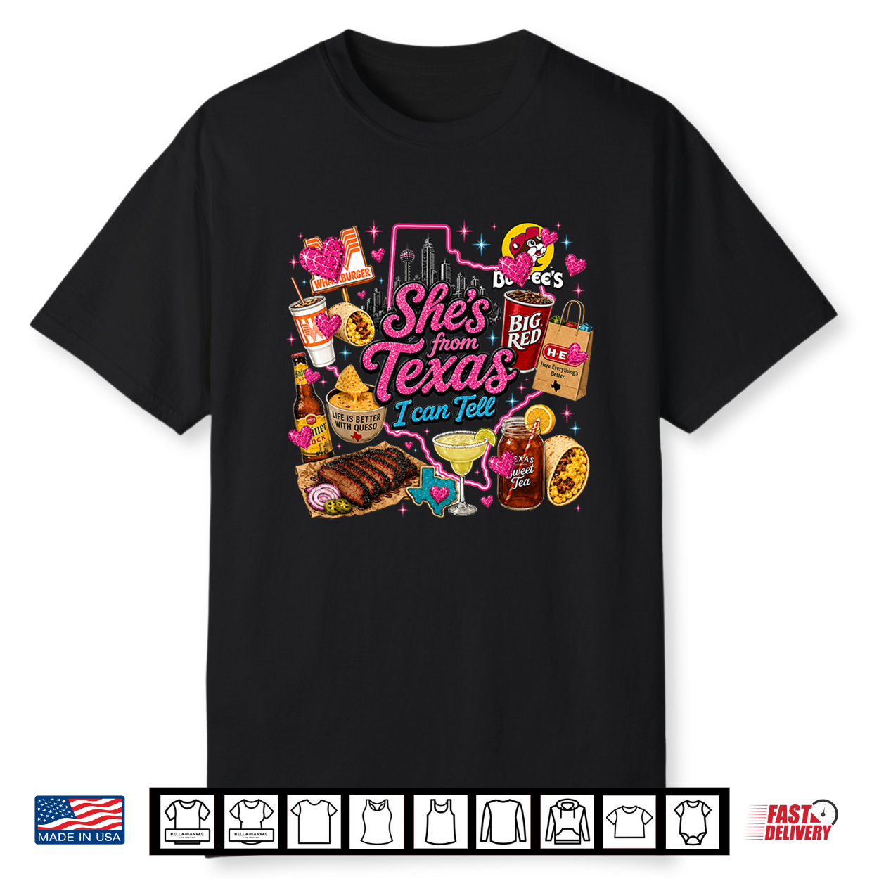 Shes From Texas I Can Tell State Pride Women Shirt Shes From Texas I Can Tell State Pride Women Shirt