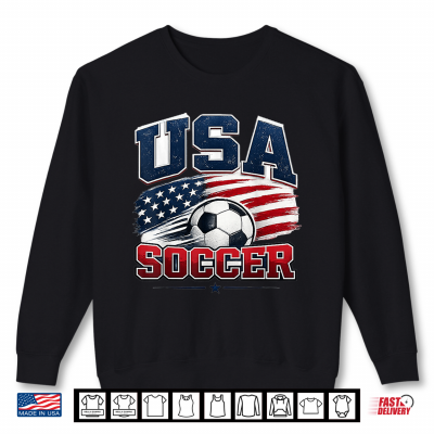 Sweatshirt Soccer Football World Cup 2026 USA Shirt