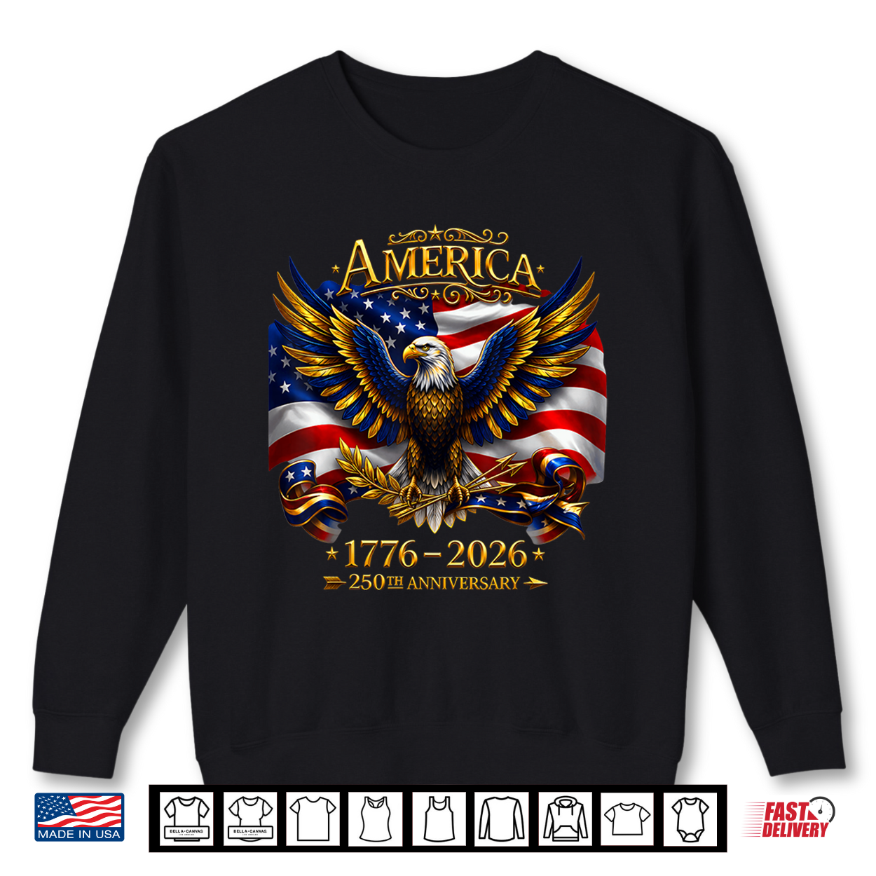 250Th Anniversary America,1776 2026 Patriotic Eagle Shirt 250Th Anniversary America,1776 2026 Patriotic Eagle Shirt