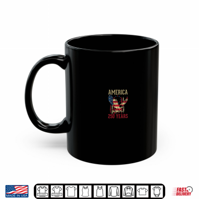Mug 250 Years American 250th Anniversary 1776 4th July 2 Sided Shirt