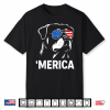 Merica Rottweiler 4Th Of July Patriotic Dog Design Shirt