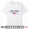 Two Fiddy America Flag Funny 4Th Of July 250 Years Patriotic Shirt