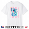 Brushstroke Statue Of Liberty Blowing Bubble Gum 4Th Of July Shirt Shirt