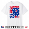 Colombia Floral Boho Flowers Cute Groovy Colombian Girl Shirt