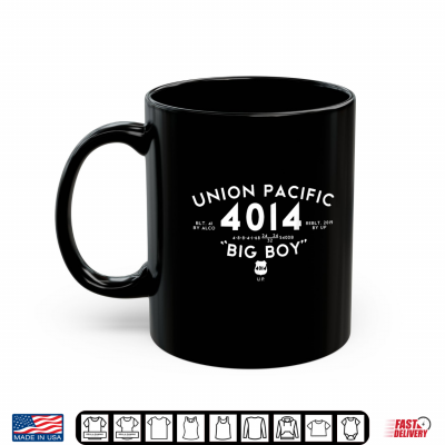 Mug Big Boy 4014 Union Pacific Steam Engine Railroad Shirt