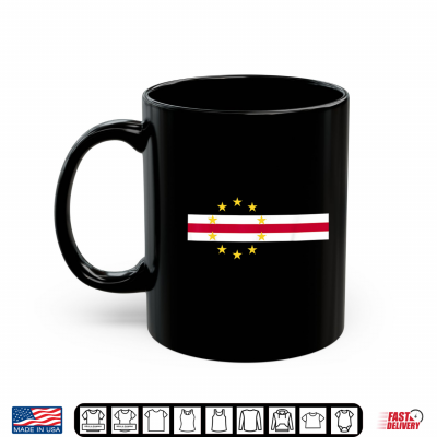 Mug Cape Verde Flag West Africa Flag Patriotic Mens Kids Womens Shirt