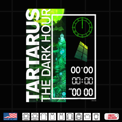 Design ATLUS Persona 3 Reload Tartarus Dark Hour Shirt