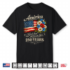 America God Shed His Grace On Thee 250 Years Since 1776 Shirt