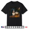 Bernese Mountain Dog Drinking Beer Funny Dog Meme Shirt