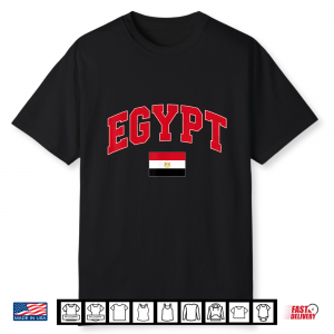 Egypt Flag Colors Shirt Proud Egyptian Shirt