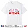 Fireworks 4Th Of July Couple I Love The Taste Of Freedom Shirt