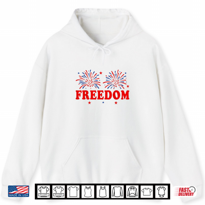 Hoodie Fireworks 4th of July Couple I Love The Taste of Freedom Shirt