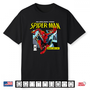 Marvel Studios Spider Man Day Rooftop Comic Panel Shirt