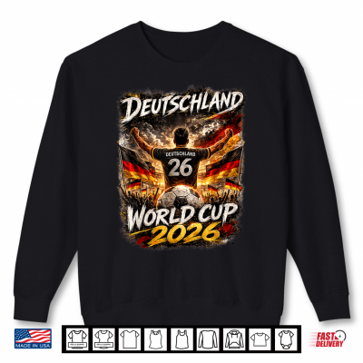 Sweatshirt Soccer WM World Cup 2026 Germany Shirt