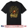 African American Birthday Afro Natural Hair Aries Girl Shirt