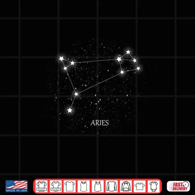 Design Best Aries Constellation T Shirt