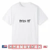 Funny Aries Af Zodiac Sign Astrology March April Birthday Shirt
