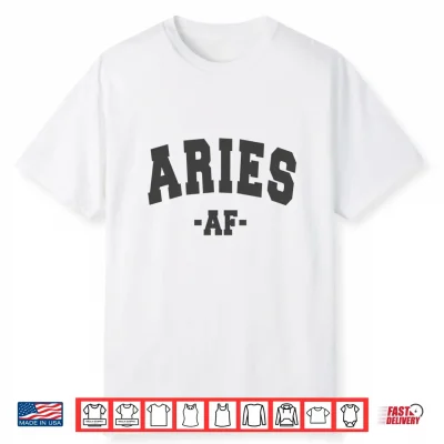 Aries Astrology Zodiac Sign Decorations Women Men Kids Shirt