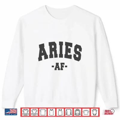 Sweatshirt ARIES ASTROLOGY ZODIAC SIGN DECORATIONS WOMEN MEN KIDS Shirt 1