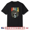 Retro Vintage Aries Birthday Costume African American Gift Shirt