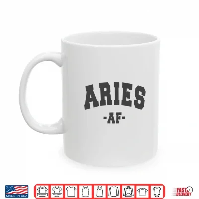 Mug ARIES ASTROLOGY ZODIAC SIGN DECORATIONS WOMEN MEN KIDS Shirt 1