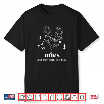Aries Definition Aries Zodiac Sign Aries Birthday Shirt