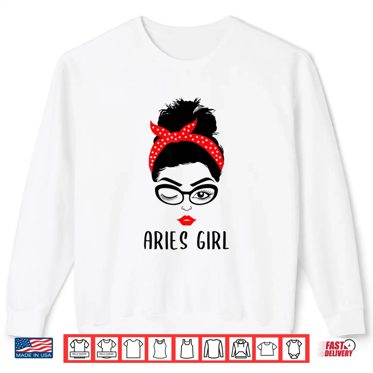 Aries Girl Astrology Wink Eye Woman Face Zodiac Gift Shirt Aries Girl Astrology Wink Eye Woman Face Zodiac Gift Shirt
