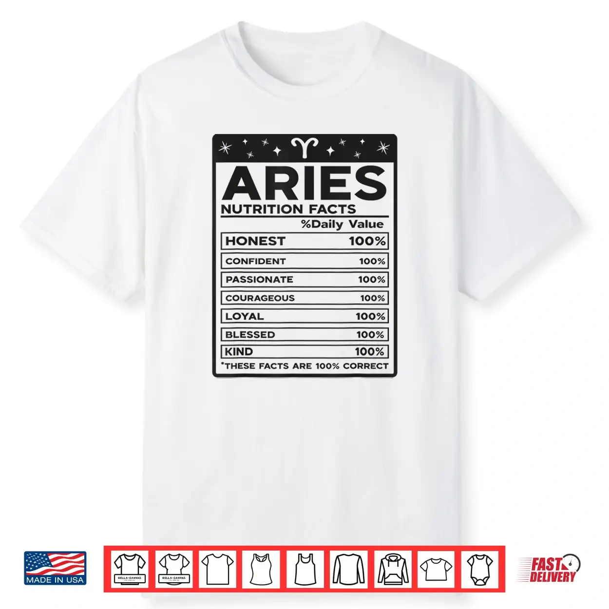 Aries Nutritional Style Zodiac Design Aries Shirt Aries Nutritional Style Zodiac Design Aries Shirt